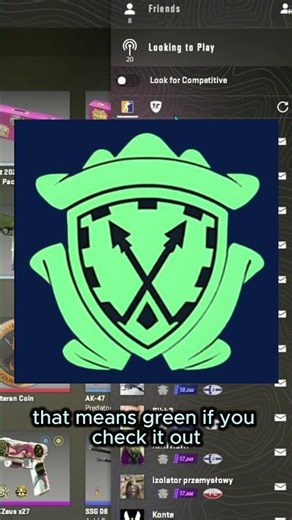 HOW TO TELL YOUR TRUST FACTOR IN CS2?! #cs2 #csgo #esportscsgo #counterstrike #gaming #csgoclips