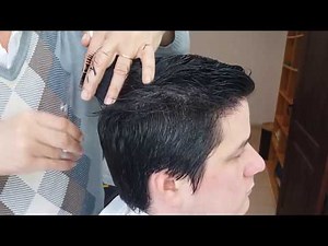Cómo hacer un corte clasico a tijera paso a paso/ tutorial