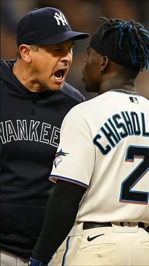 ¡Boone pierde el control con Jazz Chisholm! ⚾😠 Momentazo incómodo”