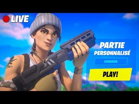 🔴 LIVE FORTNITE PP Défilé de Mode , Cache Cache / Fight 🎁 Skin à GAGNER