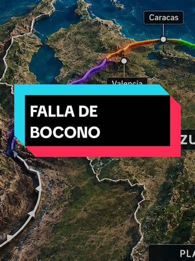 Falla de Boconó: ubicación, características y actividad sísmica