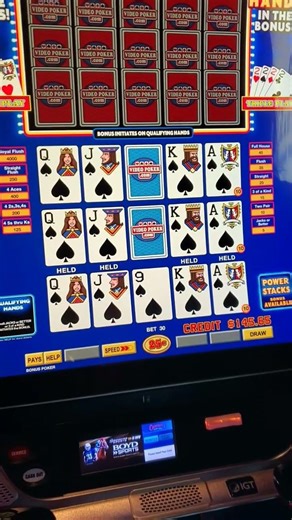 Power Stack Poker - What Would You Do? #slot #casino #jackpot