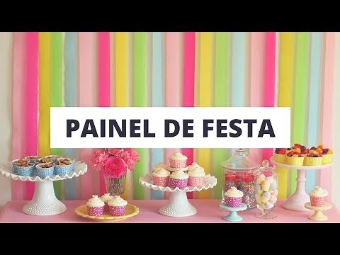 Faça Você Mesmo - Painel Para Festa Infantil