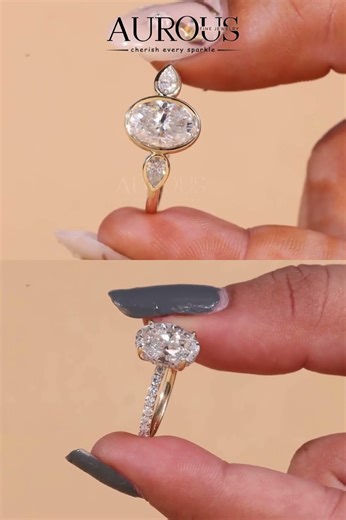 Moissanite Engagement Rings