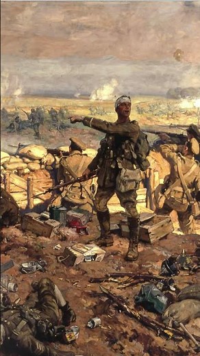 Poison gas at the Second Battle of Ypres #shorts