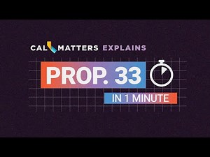 California Prop 33 Explained l 2024 Election
