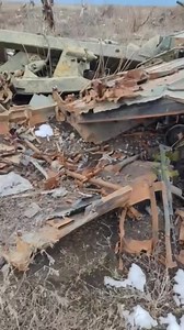 Dead crew of a Russian tank