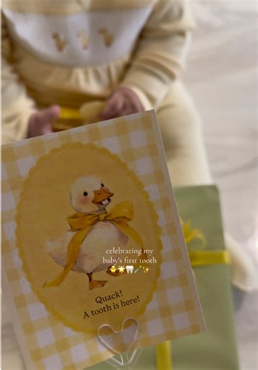 Celebrating My Baby's First Tooth: Sweet Memories