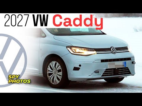 2027 Volkswagen Caddy Facelift #VW // SPY PHOTOS