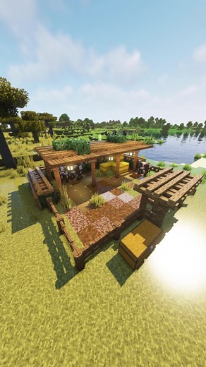 Farm design #minecraft #fyp #fy #foryoupage #minecraftbuilding #tutorial #viral