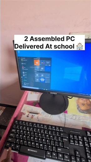 New computers Delivered to School
