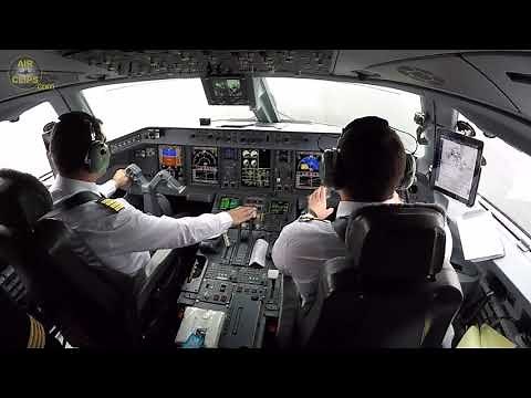 STUNNING Embraer 190 Cockpit Takeoff from Baku to Mineralnye Vody! [AirClips]