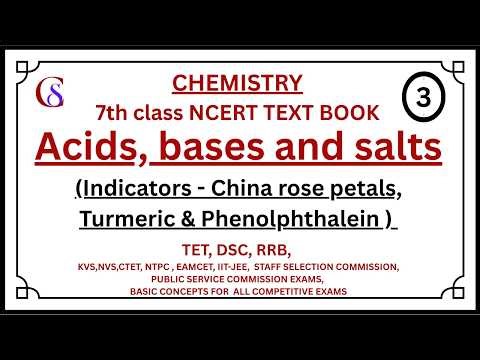 Acid Base Indicators Explained | China Rose, Turmeric & Phenolphthalein.