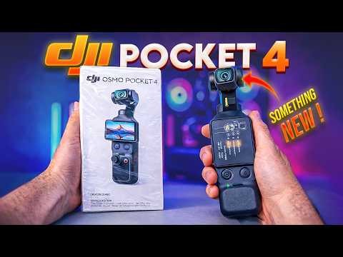 NEW DJI Osmo Pocket 4 Unboxing – Specs, Price & Release Date!