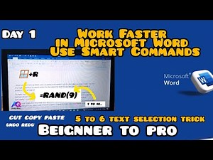 Microsoft Word Tutorial for Beginners to Experts | Work Faster & Smarter |Work Like a Pro in MS Word
