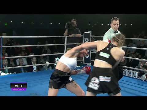 Sarah Mahfoud vs Lara Ochmann Full Fight | Danish Fight Night