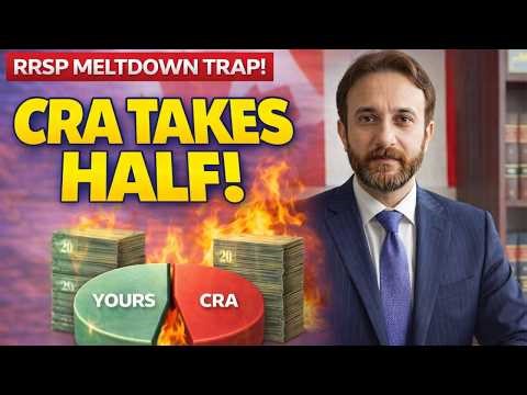 DON'T Leave Your RRSP to the CRA! (The Perfect Withdrawal Strategy)