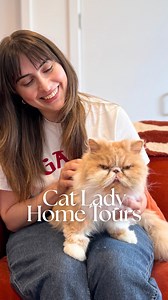 And watch the full episode of this London cat lady home tour on YouTube | Girls and Their Cats