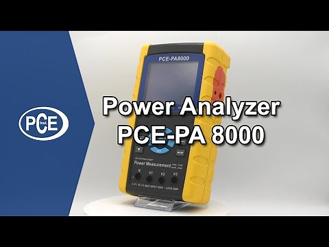 Power Analyzer PCE-PA 8000