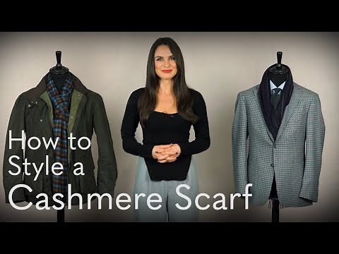 How to Style a Cashmere Scarf