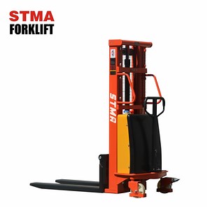 [Hot Item] Stma Pallet Stacker Manual 1.5tonne 1.5tn Walkie Electric Stacker with Zapi Controller