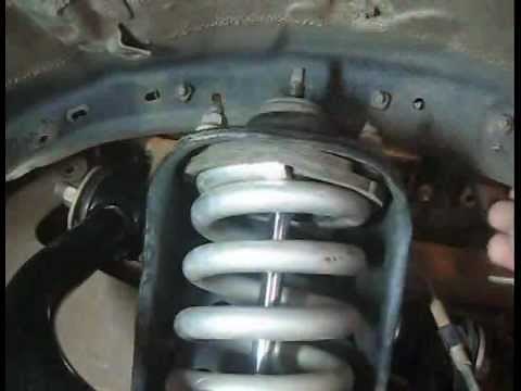 Tacoma Coil Over Shock Disassembly without a Spring Compressor