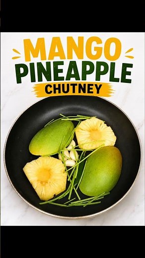 This Mango Pineapple Chutney is Dangerously Addictive #viralrecipe #viralreels