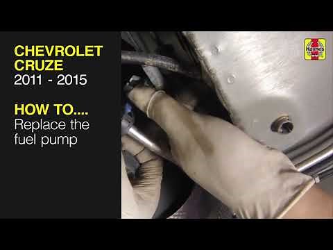 How to Replace the fuel pump on the Chevrolet Cruze 2011 to 2015