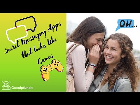 Secret Messaging Apps that look like Games