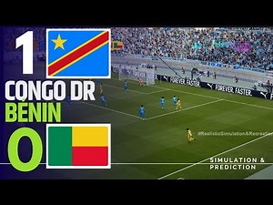 RÉSUMÉ RD CONGO 1-0 BÉNIN | Coupe d'Afrique des Nations CAN Maroc 2025 | Simulation de jeu vidéo