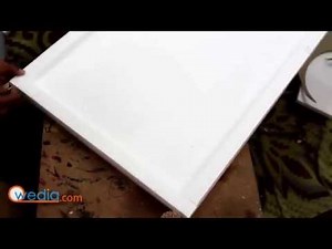How to make base for project Thermocol Art