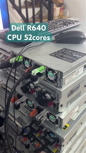 Server dell r640 2cpu 52cores แรงๆๆ