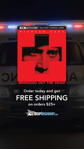 DeepDiscount.com | Martin Scorsese’s unforgettable classic is back—now in stunning 4K Ultra HD! Bringing Out the Dead delivers gritty drama and haunting... | Instagram