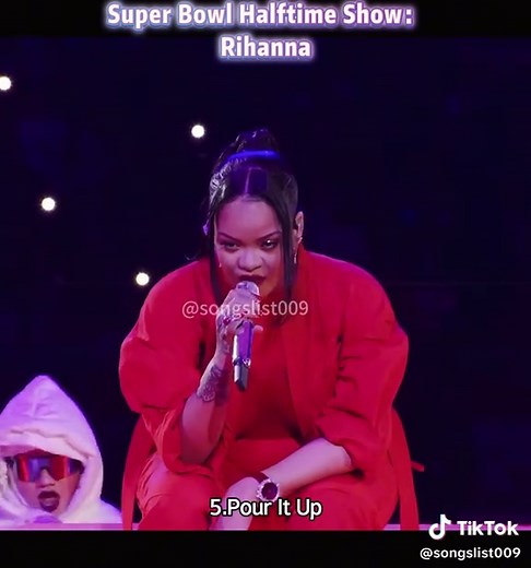 Rihanna's Super Bowl Performance: Full Setlist & Red Outfit