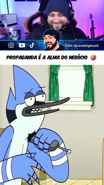 🤣 Propaganda é a alma do negócio KKKKK