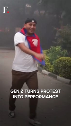 #FirstpostNews: Nepal’s Gen Z Uprising Turns Chaotic as Protests Escalate In Nepal, Gen Z protesters, furious at the repressive measures of the K. P. Sharma Oli regime, torched government buildings, party offices, and even the residences and workplaces of top political leaders, among them several former Prime Ministers. Disturbing videos are now surfacing online, including one showing a Gen Z protester dancing for a reel as chaos raged behind him. | Firstpost