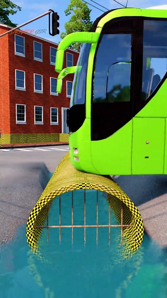 Truck vs Speedbumps | BeamNG Drive #beamngdrive #truck #speedbump #crash