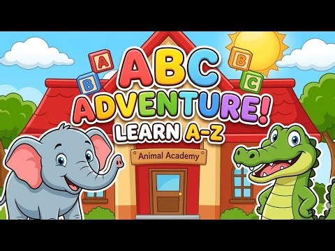 ABC Phonics Song for Kids | Learn the Alphabet with Animal Academy