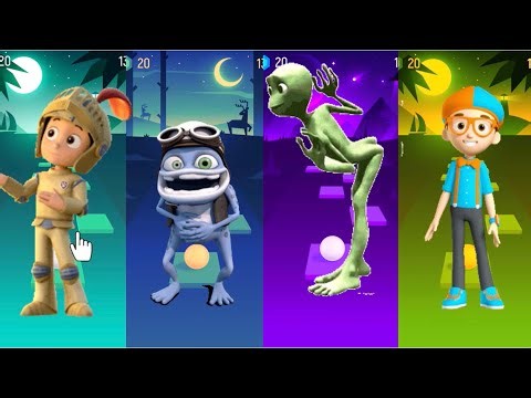 Paw Patrol vs Crazy Frog vs Alien Dance vs Blippi