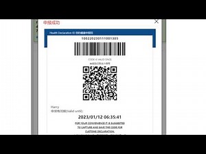 China's health declaration form | how to fill in All information