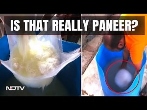 Rajasthan Factory Which Made Paneer With Palm Oil, Lime Raided