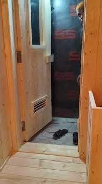 Sauna Room installed in a gym