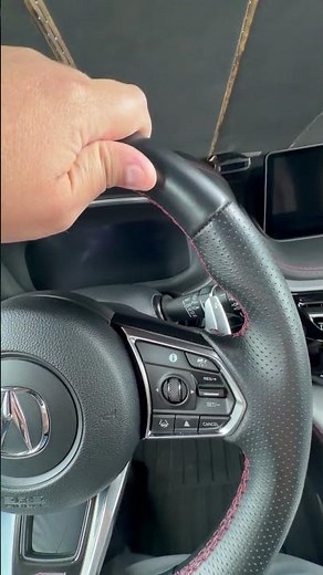 Acura MDX ASpec steering wheel creak noise and loose sitting still and off