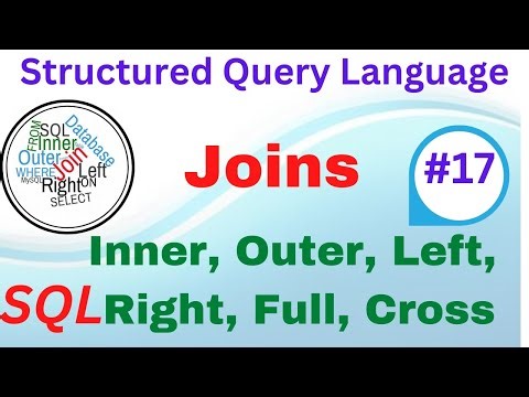 Joins | Types, Inner | Outer left, right, full | Cross | SQL | Oracle | Tutorial - 17 | Tamil