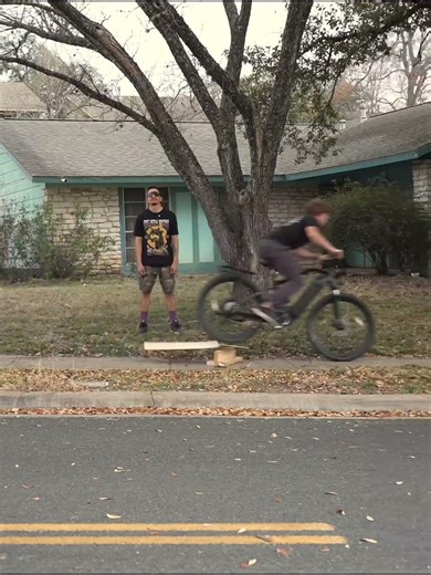 “You ever take it off any sweet jumps?” 🚲