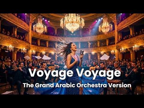 Voyage Voyage | The Grand Arabic Orchestra Version | Tzahi Sound Live Ensemble