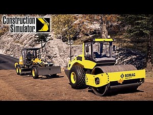 8:25minutes Gameplay CONSTRUCTION SIMULATOR 2022 🚧 🚧 E.U MAP 🚧 Campaign Contract \\Access Road /