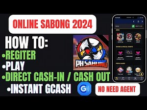 HOW TO REGISTER PH SABONG LIVE 2025 PAANO MAG REGISTER AT MAG LARO ONLINE GCASH LEGIT SITE SABONG