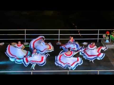 Costa Rican folk dance: El alboroto, Macarela, Juanas & Alegoría a la Bandera de Costa Rica
