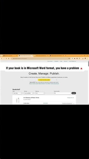 The File Format Mistake That Ruins Amazon KDP Uploads